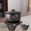 Ceramic Tea Set Anti-Slip, Anti-Scald, Ceramic, Teapot, Tea Cups, Loose view 3