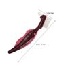 EPIGEIST 2pcs Double-Sided Denture Toothbrush Firm Bristle False Teeth Cleaner Compact Design for Daily Denture Care Hard Bristle Crevice Cleaning Brush view 2