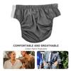 COLLBATH Reusable Adult Cloth Diapers Washable Adjustable Nappy for Elderly Patients Home Care Women Men view 4
