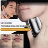 2026 New Upgrade Pocket Shaver USB Mini Shavers for Men, Rechargeable Waterproof Compact Electric Shaver, Electric Mini Portable Razor, Double Head Razor (Silver) view 2