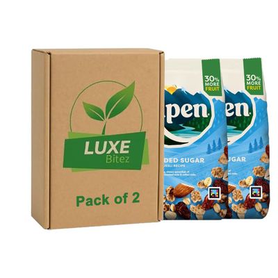 Wholegrain Muesli Alpen No Added Sugar 950g Compatible with Alpen By Luxe Bitez (Pack of 2)