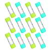 Beavorty 12pcs Hard Protective Contact Lens Case for Soft Contact and Trial Lens Compact Plastic Storage Box with Separated Compartments for Vacations view 1