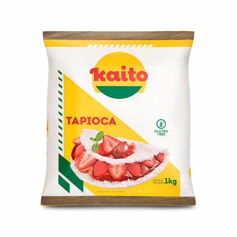 Gluten Free Tapioca 1kg | Cassava Tapioca Flour | Authentic Brazilian Tapioca
