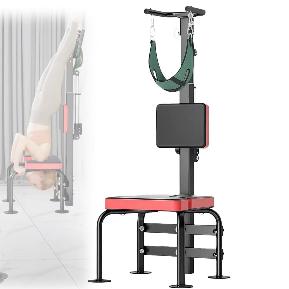 Adjustable Cervical Traction Device for Neck and Back Pain Relief, Home Rehabilitation Stretching Equipment