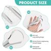 3 Pack Metal Tongue Scraper, Tongue Cleaners Stainless Steel Set, 2 Spoon 1 U-Shaped Tongue Scrapers with Storage Case, Tongue Cleaner for Adults Kids Oral Hygiene Care, Reduce Bad Breath, 3Style Kit view 3