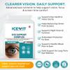 Eye Support Complex 60 Capsules with Lutein 10mg, Zeaxanthin 2mg, Bilberry & Pine Bark Extract, Vitamins E &C, Zinc for Normal Vision, Vegan Eye Health Supplement, Made in UK view 2