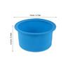 ABOOFAN 2Pcs Blue Silicone Wax Melting Pot Liner Reusable Small Wax Melt Warmer Bowl with Easy Release Mini Silicone Melter for Hair Removal and Personal Care Use view 2