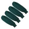 CIYODO 2 Pairs Cotton Protective Arm Sleeves with Nonskid Stretchy, Small Size 33cm Length, Breathable Forearm Oversleeves for Nursing, Hospital, Cleaning, and Gardening Use view 1