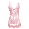 Lingerie Sets for Women UK,Santa Babydoll Dress Lace Chemise with Faux Fur Mesh Sleepwear Naughty Festive Nightwear view 4