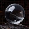 QMKADFQXF White Crystal Sphere Clear Quartz Ball with Stand Balls for Home Decor Decorative Invite Wealth Witchcraft,80mm Natural crystal rough view 4