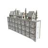 PANGBOER Wood LED Lighted Advent Calendar with 24 Drawers Countdown Calendar Desktop Decoration Unique Christmas Holiday view 1