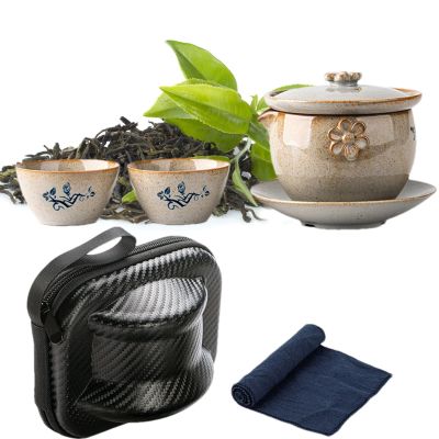 Tea Sets for Adults Anti-Slip Anti-Scald Ceramic Tea Cup Set