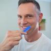 VINTORKY 4Pcs Dual Head Denture Toothbrush for Adults, Portable Compact Oral Toothbrush with Environmentally Friendly PP Material, Effective Cleaning Tool for Partial and Full Dentures view 4