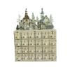 PANGBOER Wood LED Lighted Advent Calendar with 24 Drawers Countdown Calendar Desktop Decoration Unique Christmas Holiday view 4