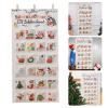 PANGBOER with 24 Pocket Canvas Fabric Hanging Accessories for Wall and Door Decoration Party Supplies view 2