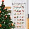 PANGBOER with 24 Pocket Canvas Fabric Hanging Accessories for Wall and Door Decoration Party Supplies view 3