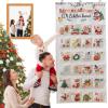 PANGBOER with 24 Pocket Canvas Fabric Hanging Accessories for Wall and Door Decoration Party Supplies view 4