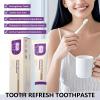 2pcs Nature Tooth Refresh Toothpaste, Natural Toothpaste for Enamel Improve & Strengthening, Fresh Breath & Deep Cleaning, for Sensitive Teeth Oral Care view 3