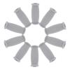 COMPUKAS 10pcs TPR Replacement Crutch Hand Grips Underarm Cushions Crutch Accessories Gray for Comfortable Mobility Support view 1