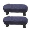 CATIEBYE 2pcs Wheelchair Armrest Pads Protective Arm Cushions Replacement Armrest Covers for Office and Mobility Chairs Navy Blue Comfortable Elbow Rest Accessories view 1