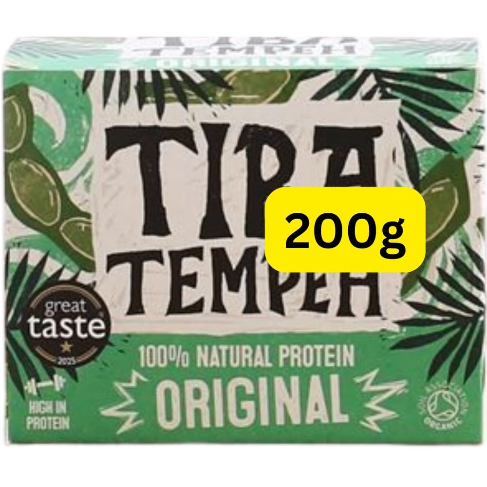 Tempeh Org Original Block 200g Tibas (1x200g)