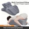 Couples Memory Foam Wedge Pillow, 27 Degree Intimacy Cushion for Comfort in Any Posture, Support for Sitting & Lying view 2