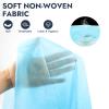 100 Pcs Massage Bed Cover, Breathable and Hygienic Massage Spa Table Sheets, Soft Non-Woven Bed Sheets for Beauty Salon Spa Tattoo Lash Bed Hotels, 180x80 cm (Blue) view 3