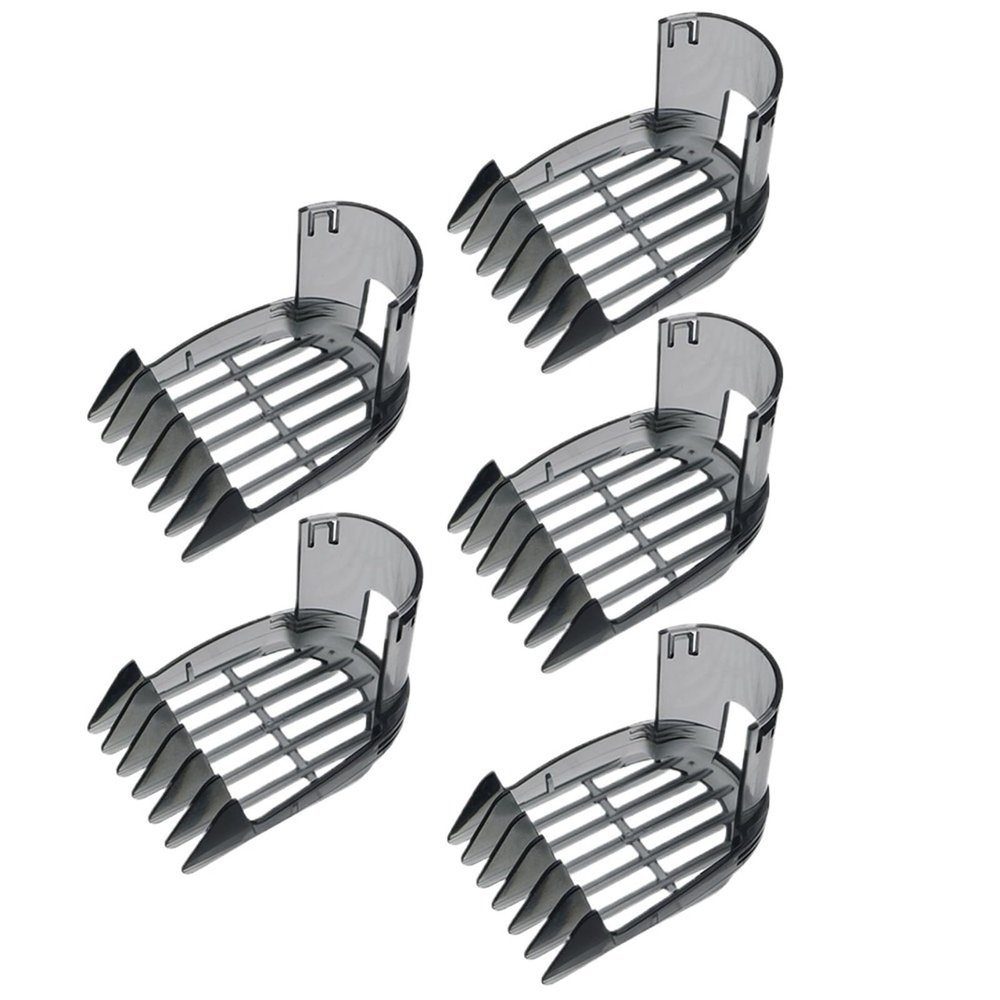 Compatible For PhilipsQC5510 QC5530 QC5550 QC5560 QC5570 QC5580 Razor And Hair Clipper Accessories Replacements Hair Clipper Comb Small 3-15MM(5 Pcs)