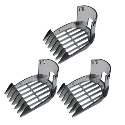 Compatible For PhilipsQC5510 QC5530 QC5550 QC5560 QC5570 QC5580 Razor And Hair Clipper Accessories Replacements Hair Clipper Comb Small 3-15MM(3 Pcs)