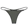 duaicnvow Lingerie for WomenHigh Waist Suspender Underwear V-Neck Naughty Babydoll Nightwear for Valentines Grey view 4