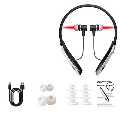 Hipzeepo Tinnitus for Ears& Nose Red Light Therapy Device 650nm, 2-in-1 for Ears Red Light Rehears Relief
