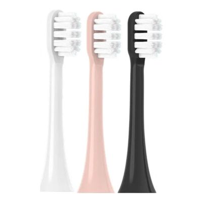 4/8/16PCS Replacement Toothbrush HeadsCompatible for HISMILE Electric Sonic Soft Bristles Nozzles(4PCS White-b)