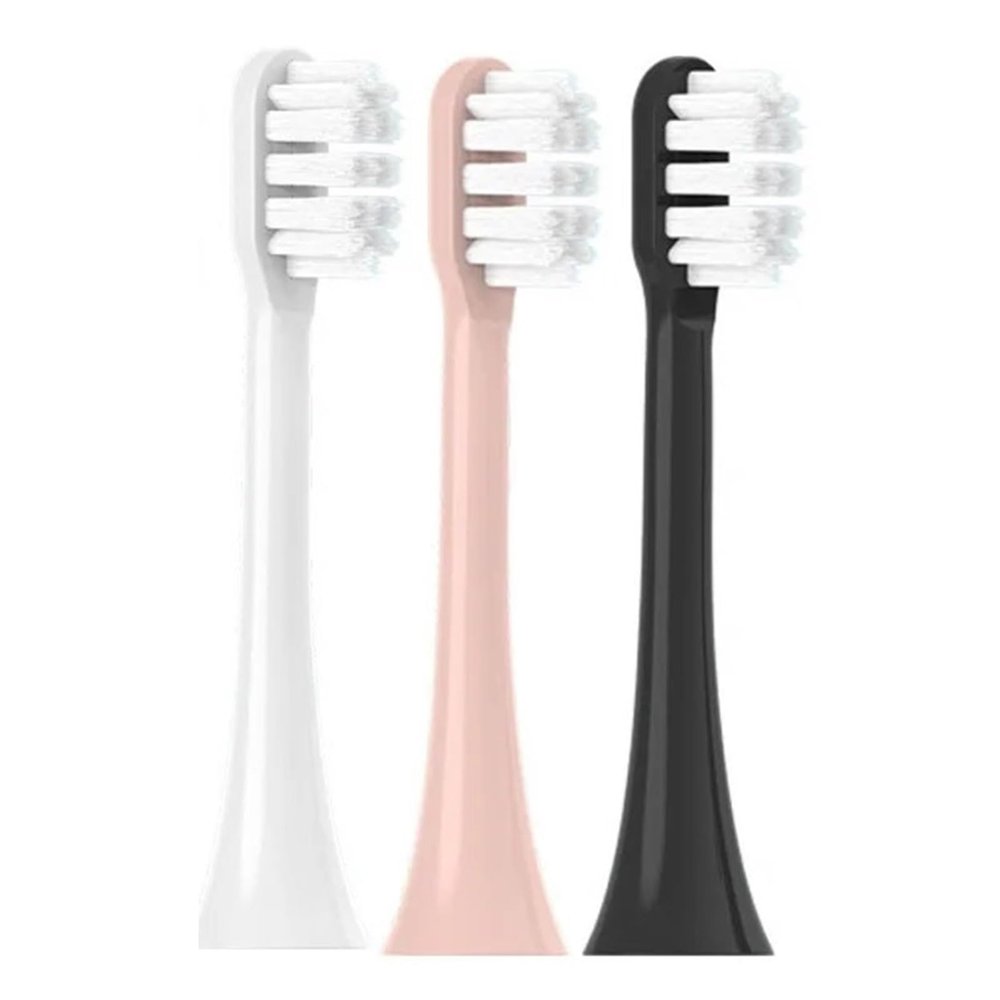 4/8/16PCS Replacement Toothbrush HeadsCompatible for HISMILE Electric Sonic Soft Bristles Nozzles(8PCS Black-b)