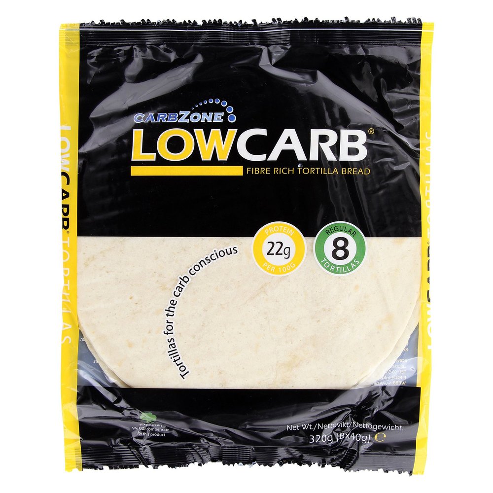 CarbZone Small Tortillas (Pack of 6)