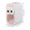 Cartoon Bunny Wall Mounted Toothpaste Dispenser for Boys and Girls Bathroom view 2