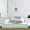 Cartoon Bunny Wall Mounted Toothpaste Dispenser for Boys and Girls Bathroom view 3
