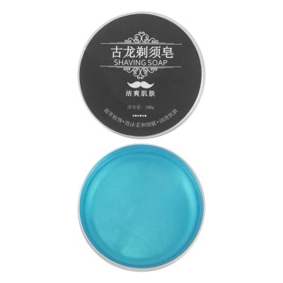 UKCOCO Men's Shaving Soap for Smooth Shaving and Gentle on Skin, Natural Paste Formula, Suitable for Mustache and Beard Care, for Home Use or Travel