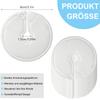 56 Pieces G Probe Button Covers, 3 x 3 Inch Large Nutrition Probe Pads, White G Probe Pad Holder, Soft, Absorbent Cotton, Peritoneal Dialysis and Care Accessories view 2