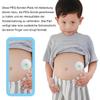 56 Pieces G Probe Button Covers, 3 x 3 Inch Large Nutrition Probe Pads, White G Probe Pad Holder, Soft, Absorbent Cotton, Peritoneal Dialysis and Care Accessories view 4
