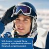 Goggle Clips For Hard Hat - Outdoor Strap Holder, 4X Winter Sports Gear, Adjustable Helmet Goggle Mount | Multipurpose Portable Ski Snowboard Hiking Backpack Purses Safety Adventure Equipment view 4