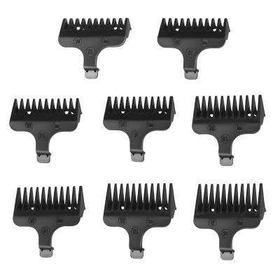 8-Piece Replacement Comb Set, Compatible with Specified Wahl 40mm Detachable T-Blade Trimmer Models.