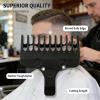 8-Piece Replacement Comb Set, Compatible with Specified Wahl 40mm Detachable T-Blade Trimmer Models. view 3