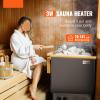 CSDASW Electric Sauna Heater Stove 3KW Internal Controller Overheating Protection Stainless Steel Spa Sauna Room Steam Generator view 3