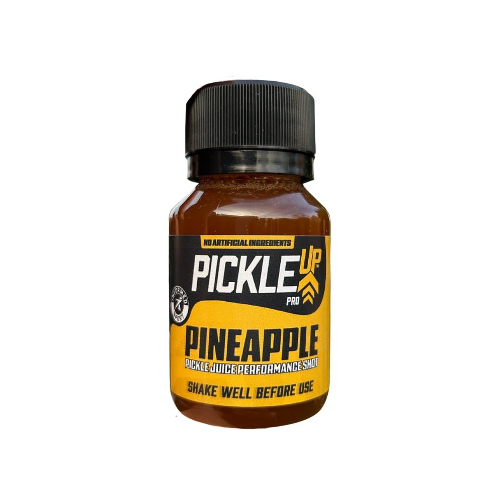 PickleUp Pro Cramp Shot - Pineapple (12), Fast-Acting Sports Cramp Support Shot, 12 pack