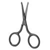 Hamwesh Nose Hair Scissors, Rounded Tip, Trimmer for Facial Hair, Eyebrows, Beard Care, Black Stainless Steel view 4