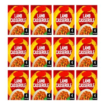 Lamb Casserole Recipe Mix, No Artificial Colours or Flavourings, 35g, Pack of 12