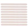 Asixxsix 400PCS Wooden Ice Cream Sticks DIY Art Craft Project Set Straight and Safe Ice Cream Making Sticks, 3.7x0.4x0.1in Color: As Shown in the Picture, for Crafters/Students view 1