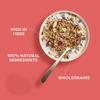 Muesli Recipe with Wholegrain Wheat Flakes, Rolled Oats, Raisins and Roasted Sliced Almonds, 45g, Pack of 30 view 2
