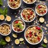 Muesli Recipe with Wholegrain Wheat Flakes, Rolled Oats, Raisins and Roasted Sliced Almonds, 45g, Pack of 30 view 4