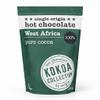 KOKOA COLLECTION 100% Pure Cocoa Hot Chocolate 210g Single Origin West Africa Drinking Chocolate Unsweetened, Intense & Earthy Cocoa Powder with Spice Notes - AWARD WINNING view 1